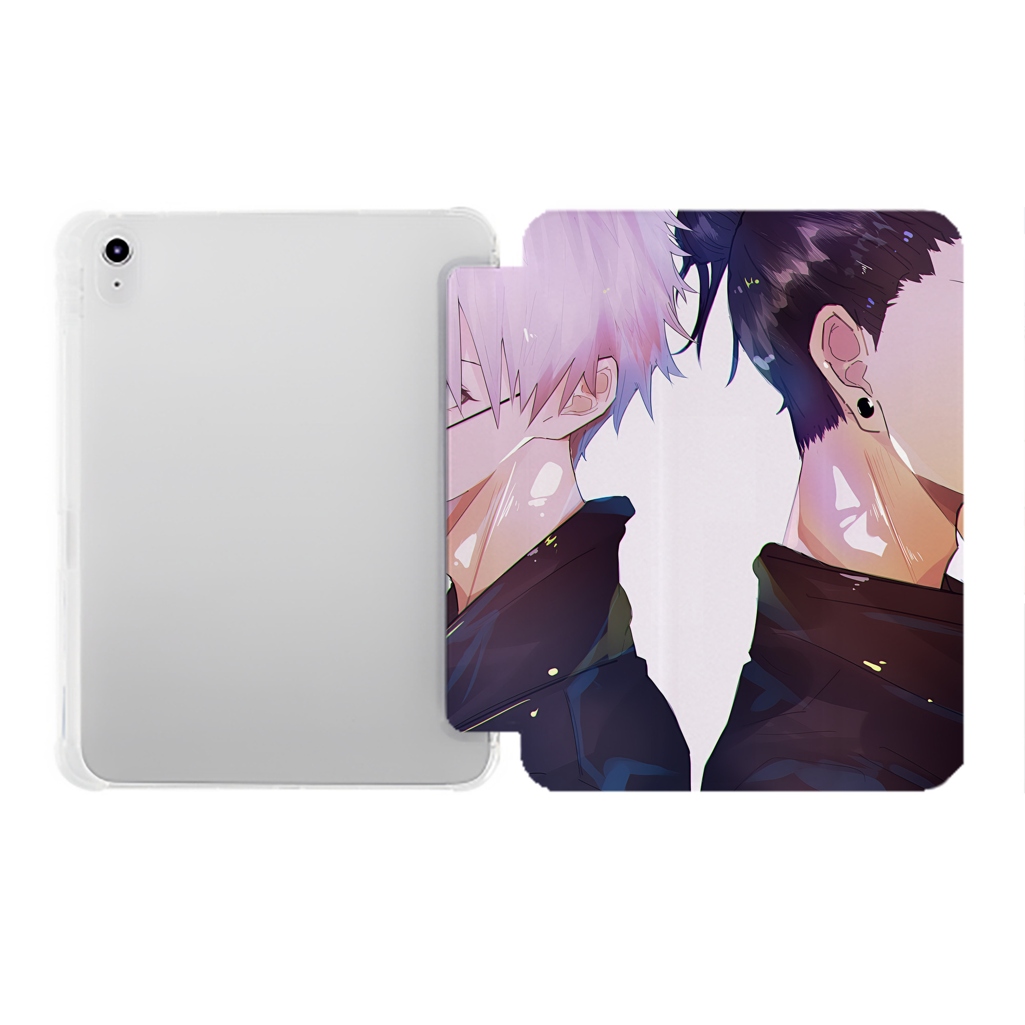 （画像用） SPY×FAMILY间谍家家酒 IPad ケース ペン収納付き 三つ折りスタンド PUレザー×シリコン 対応機種9.5/10.5/10.9インチ